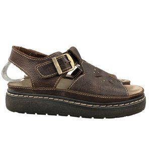 Brown Leather Sandals